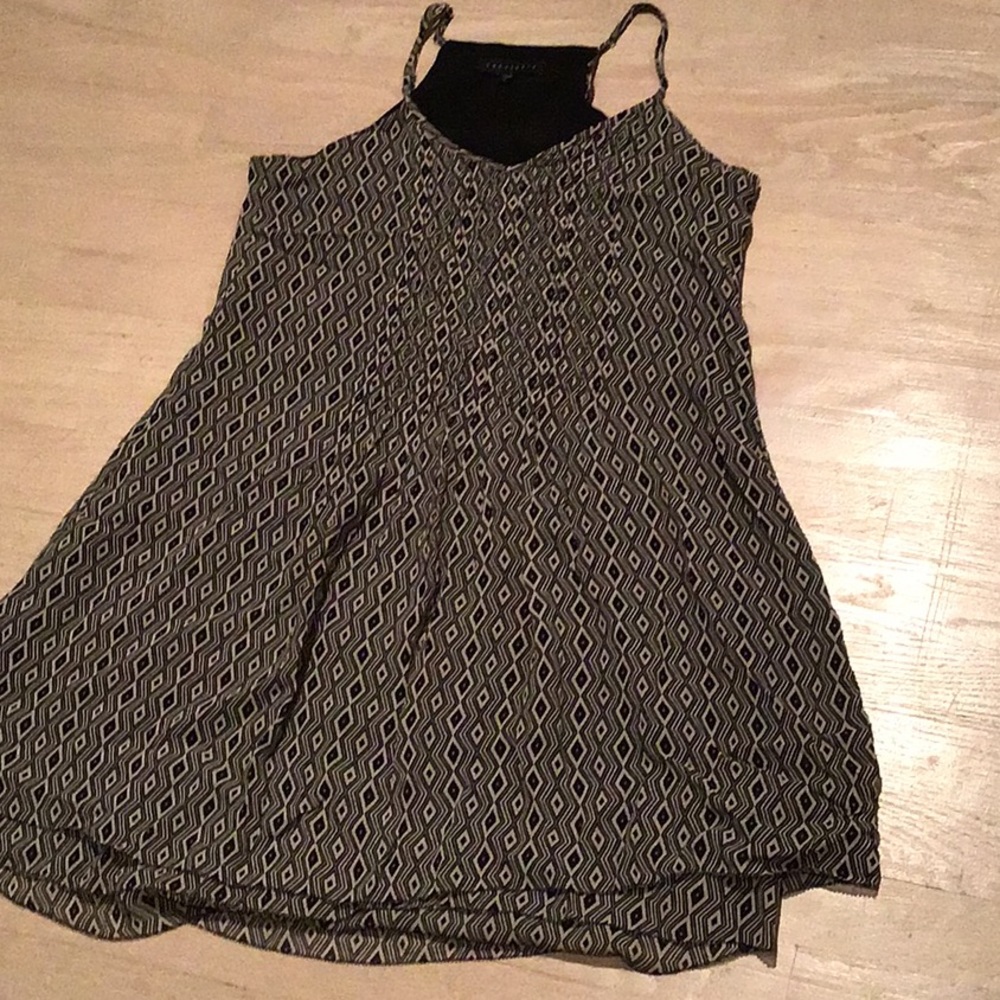 Sanctuary Black and White Tank Dress
